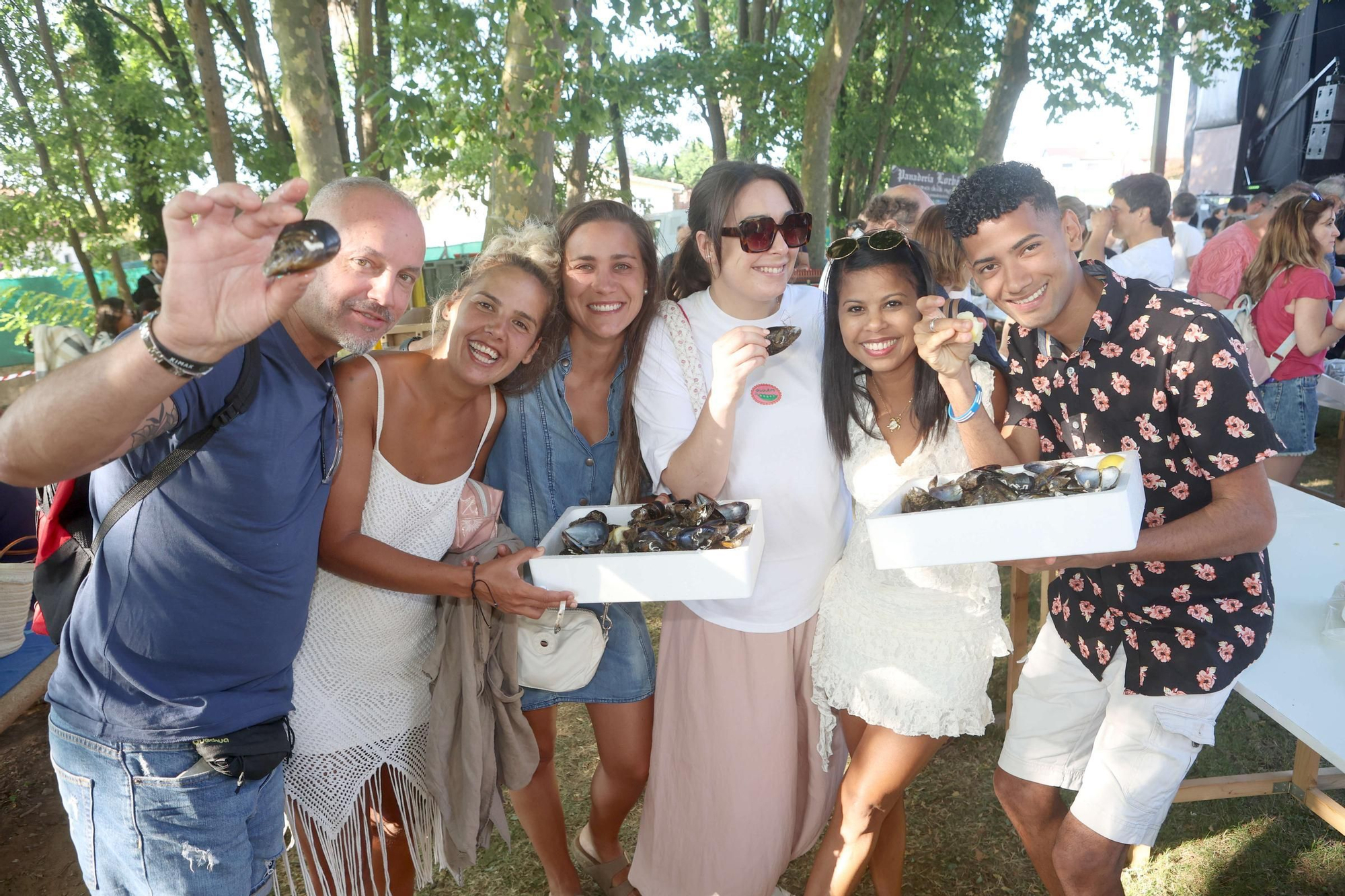 Lorbé celebra su Fiesta del Mejillón