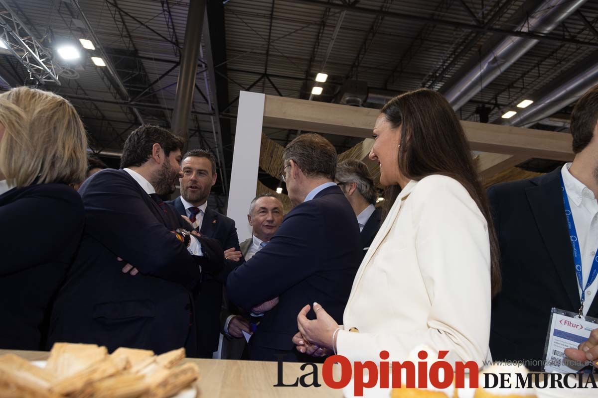 Así fue la jornada del viernes en el stand de la Región en Fitur