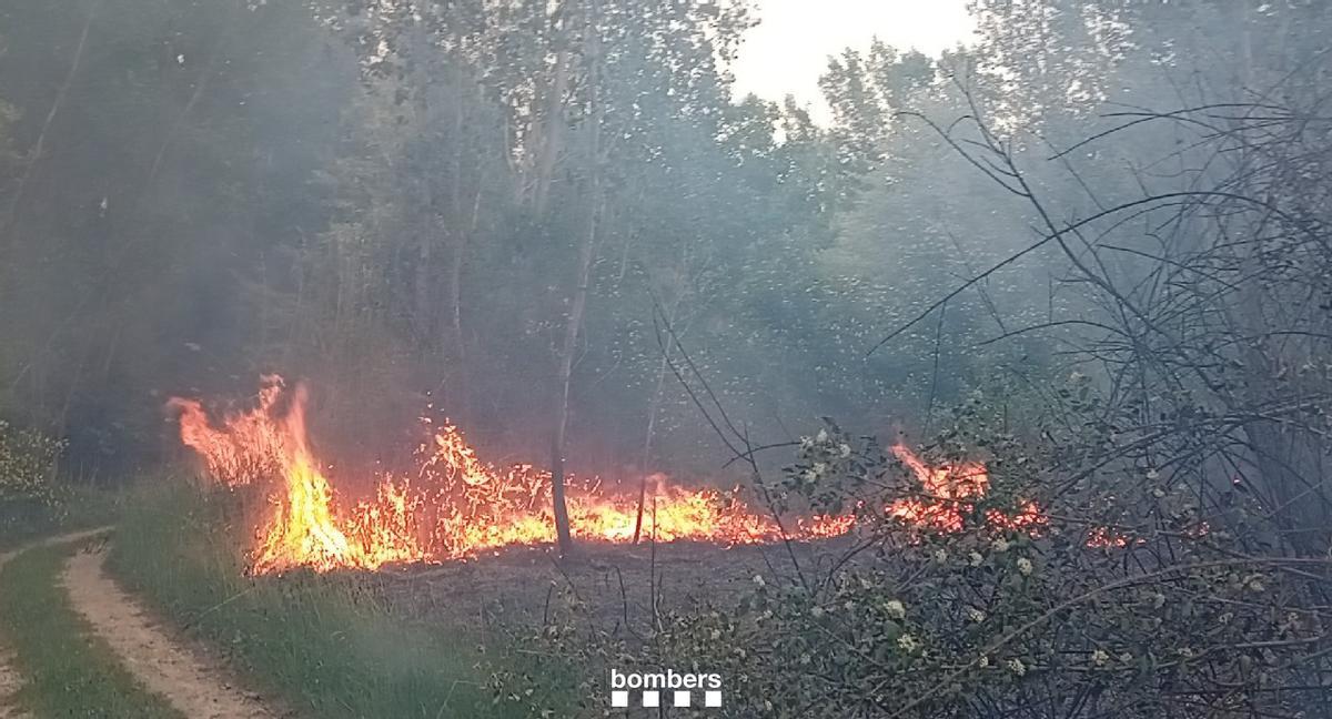 Incendio en Albesa