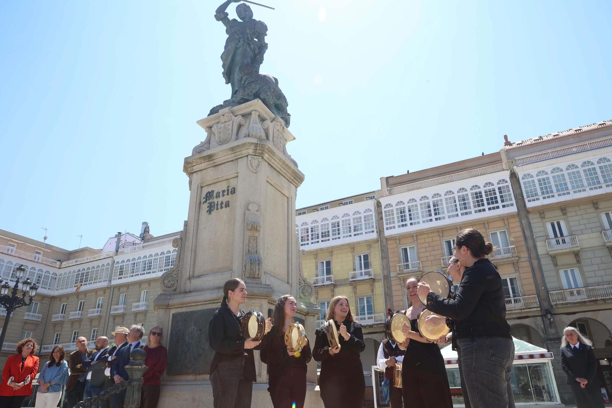 A Coruña abre los actos por el Día das Letras Galegas con un homenaje a las cantareiras