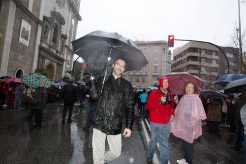 Llegada de la Fuensanta a Murcia