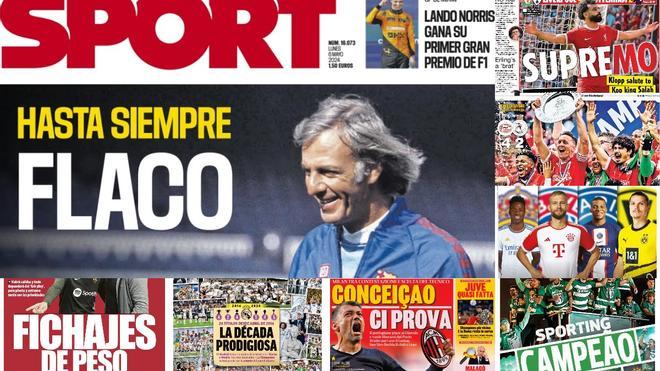 El adiós a Menotti, la década del Madrid o los títulos de Sporting y PSV