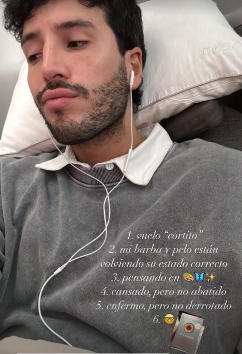 Sebastian Yatra ha hecho un 'resumen' de su estado actual