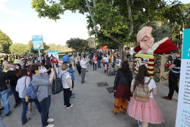 Llenazo en el Parque Grande el primer día del festival ZGZ Florece