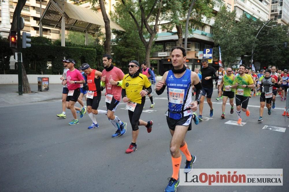 Murcia Maratón. Salida