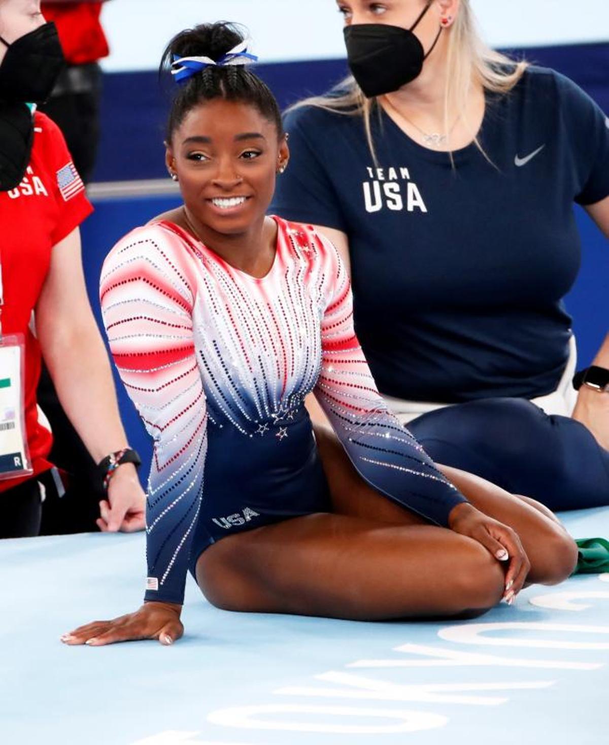 Tokio 2020 - Las mejores imágenes del regreso de Simone Biles en la final de barra