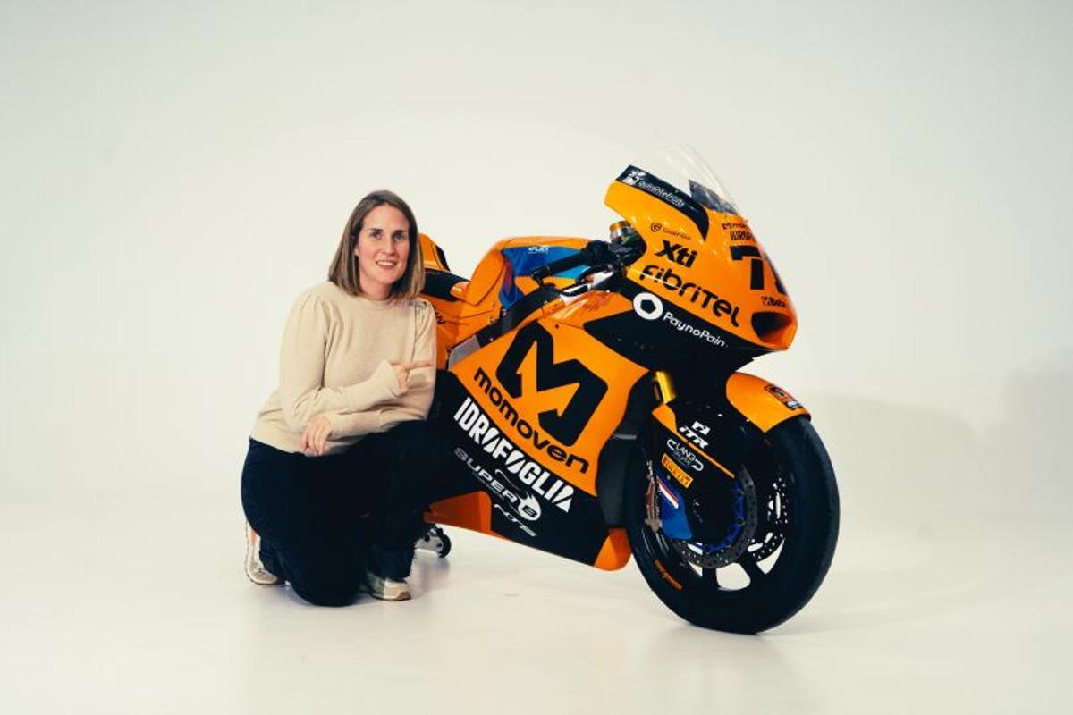 Eva Llorens, del Momoven Idrofoglia RW Racing Team.