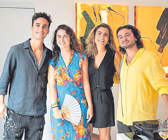 Fernando Perelló, Marta Torres, Elena Gual y Carlos Mayans.