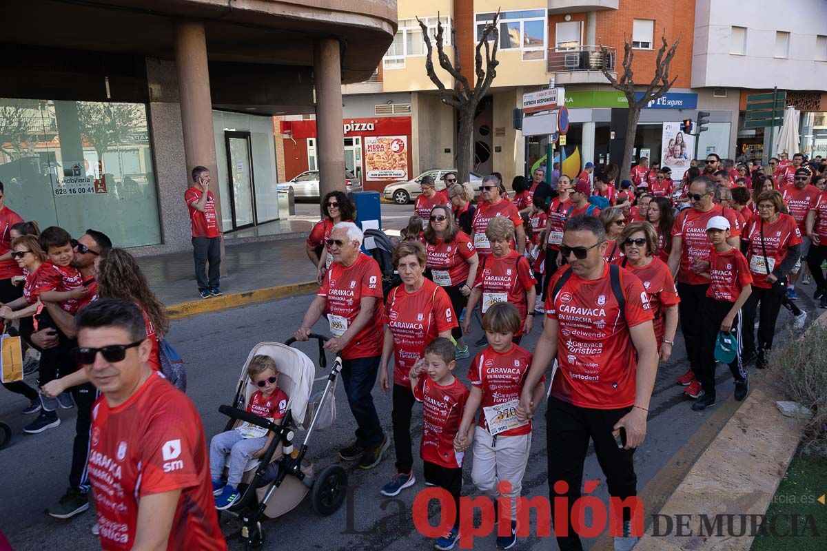 Marcha de la ONG Delwende en Caravaca