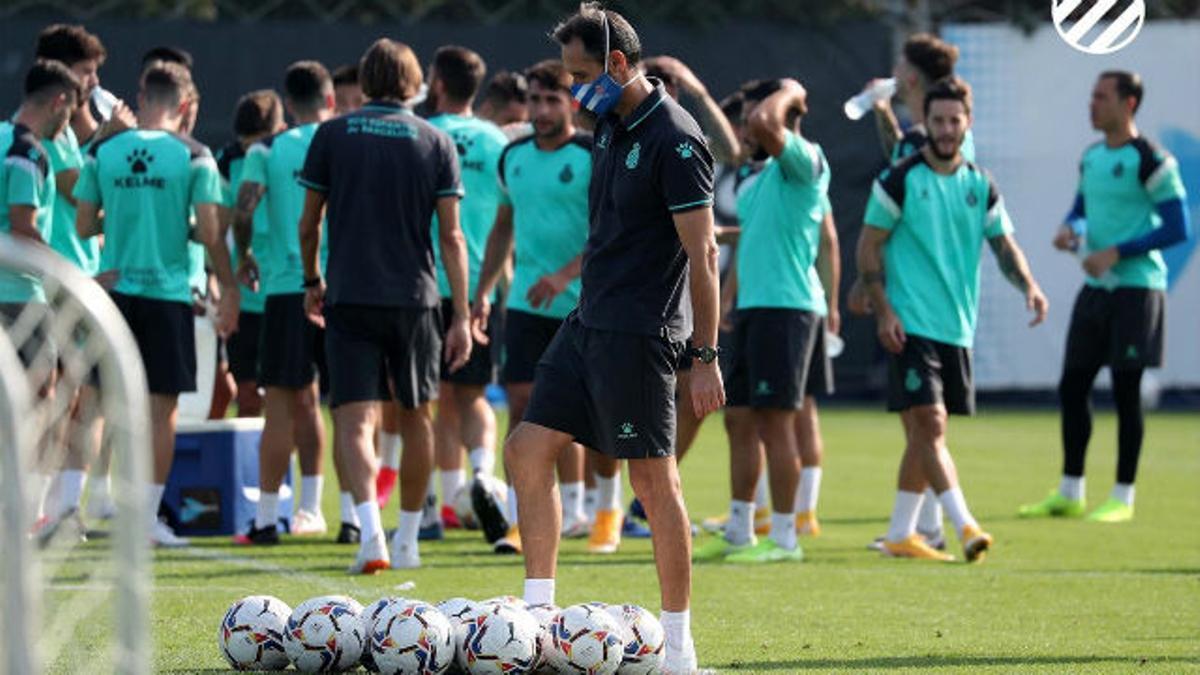 El Espanyol vuelve a los entrenamiento tras su victoria ante el Oviedo