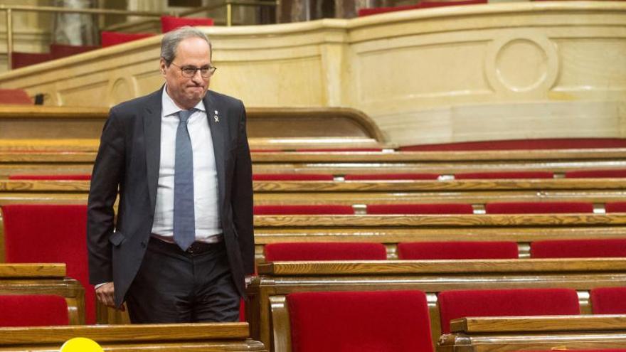 Torra rep la notificació de la JEC i anuncia que la recorrerà &quot;en les pròximes hores&quot;