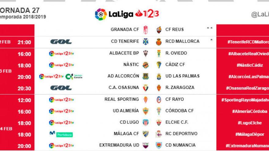 El Elche visitará al Lugo el domingo 24 de febrero