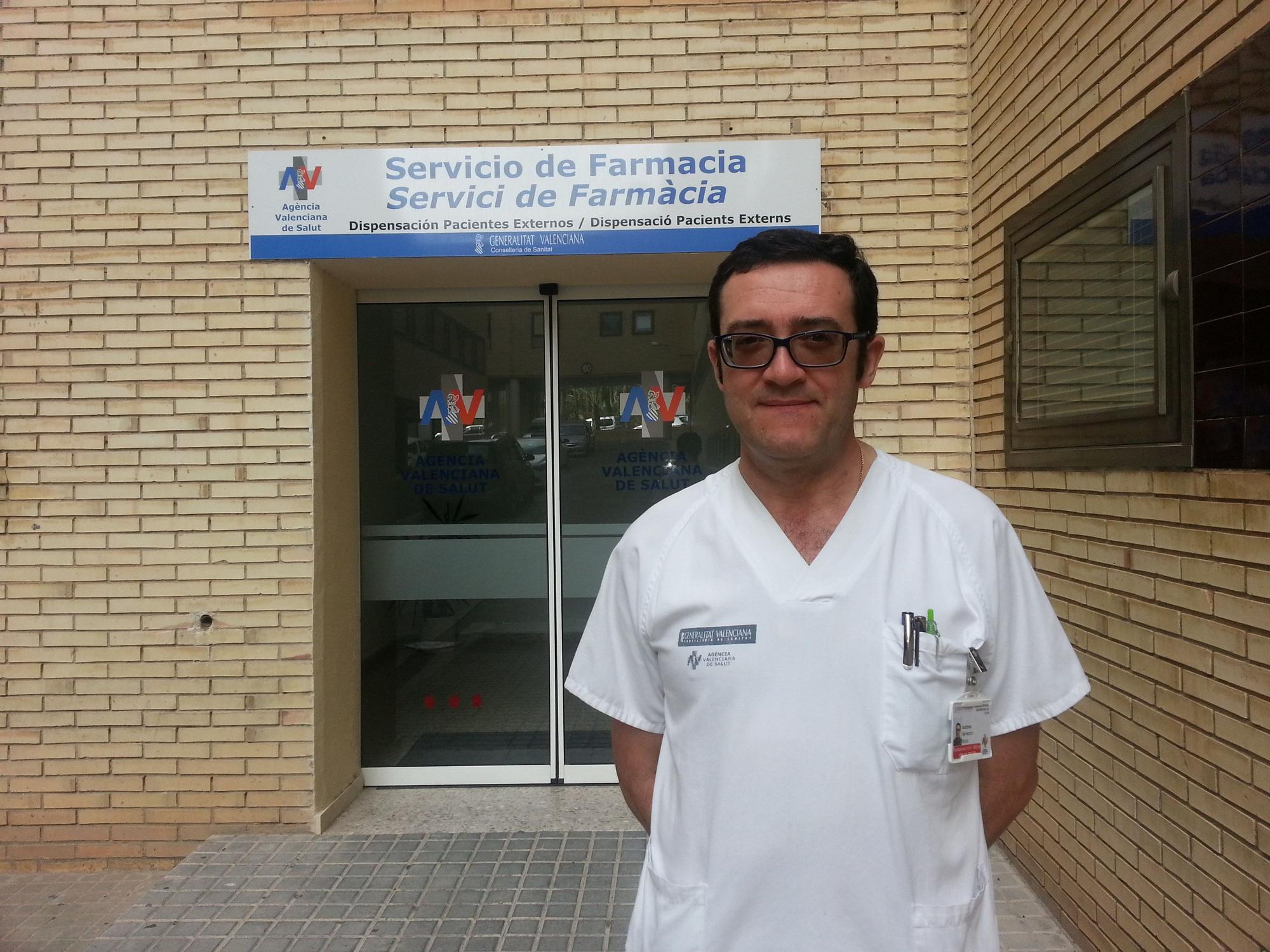 Andrés Navarro, Jefe de Servicio de Farmacia del Hospital General Universitario de Elche.