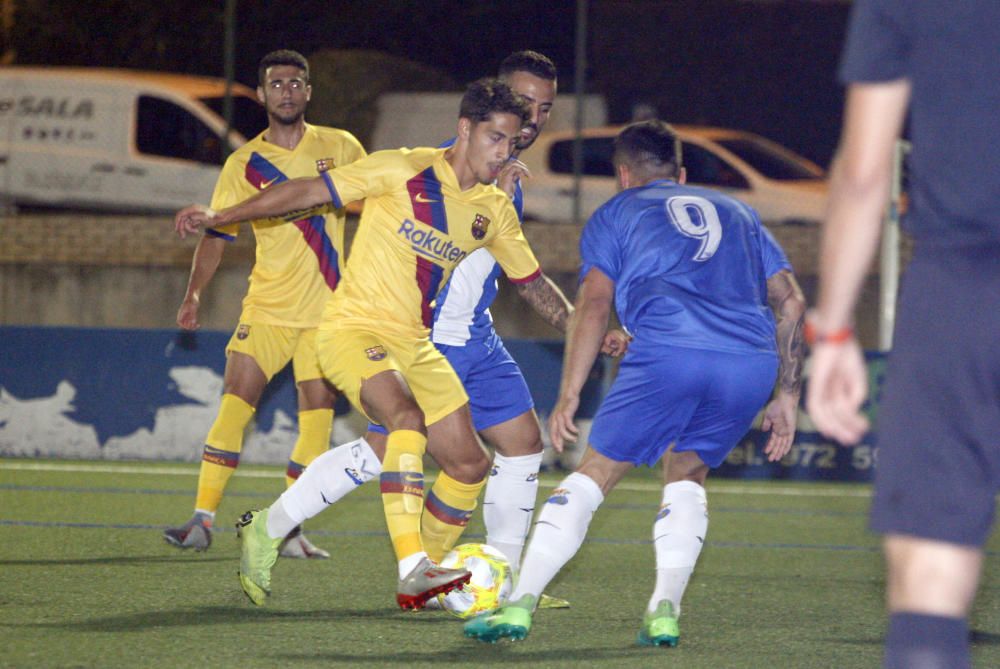 El Barça B s''endú el torneig de l''Estany amb una golejada