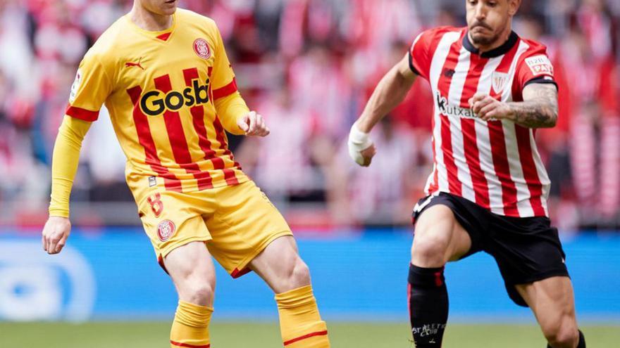 El Girona visita San Mamés con la opción de engancharse a la Liga