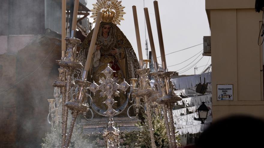 Las imágenes de la procesión de la Virgen de la Trinidad