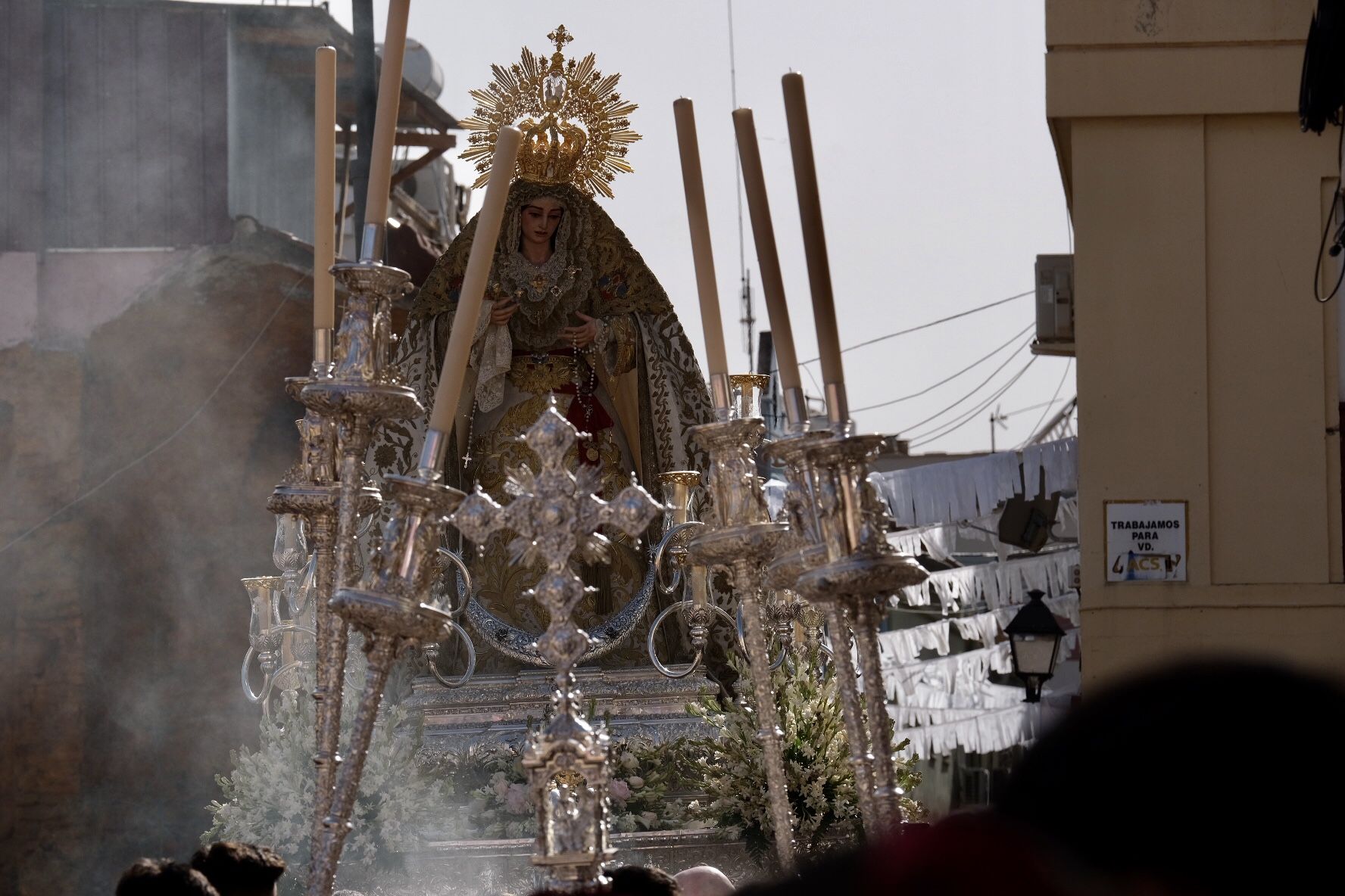 Las imágenes de la procesión de la Virgen de la Trinidad