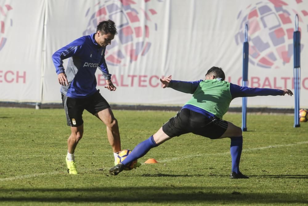 Entrenamiento del Real Oviedo