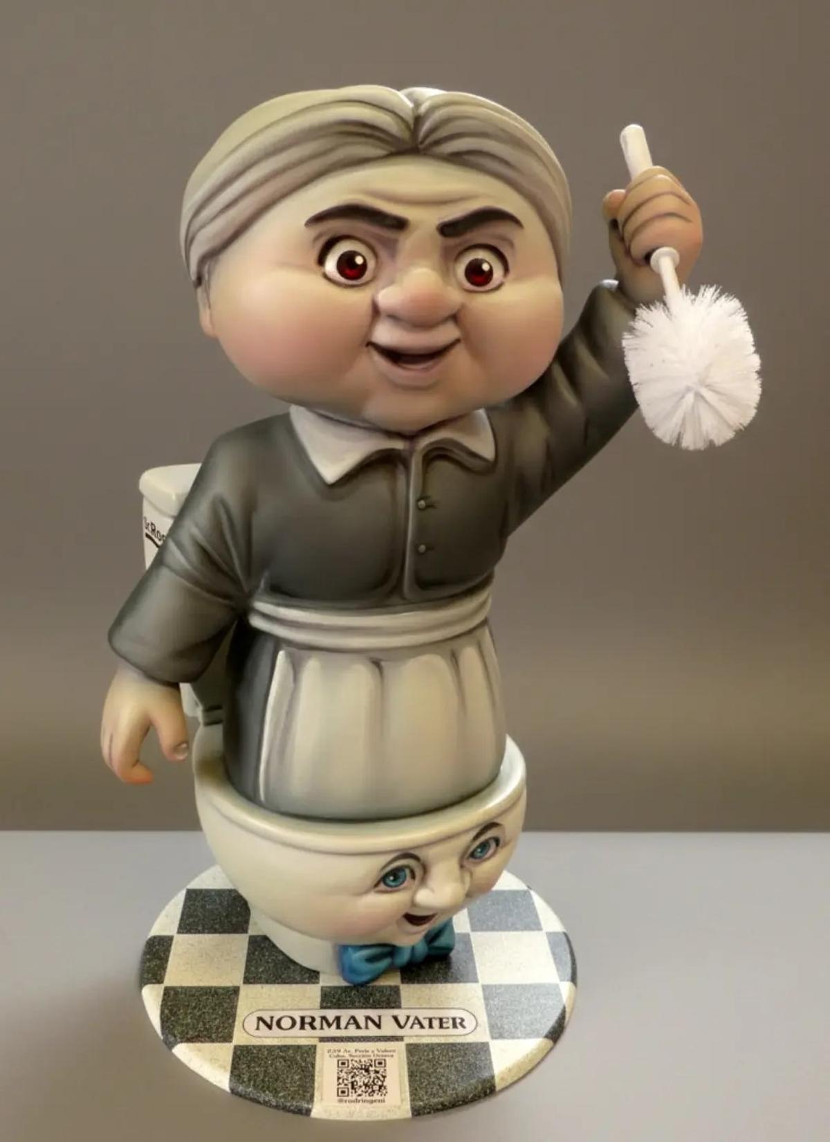 El Norman Vater de Rodrigo Nüñez mantiene la estética de Topps