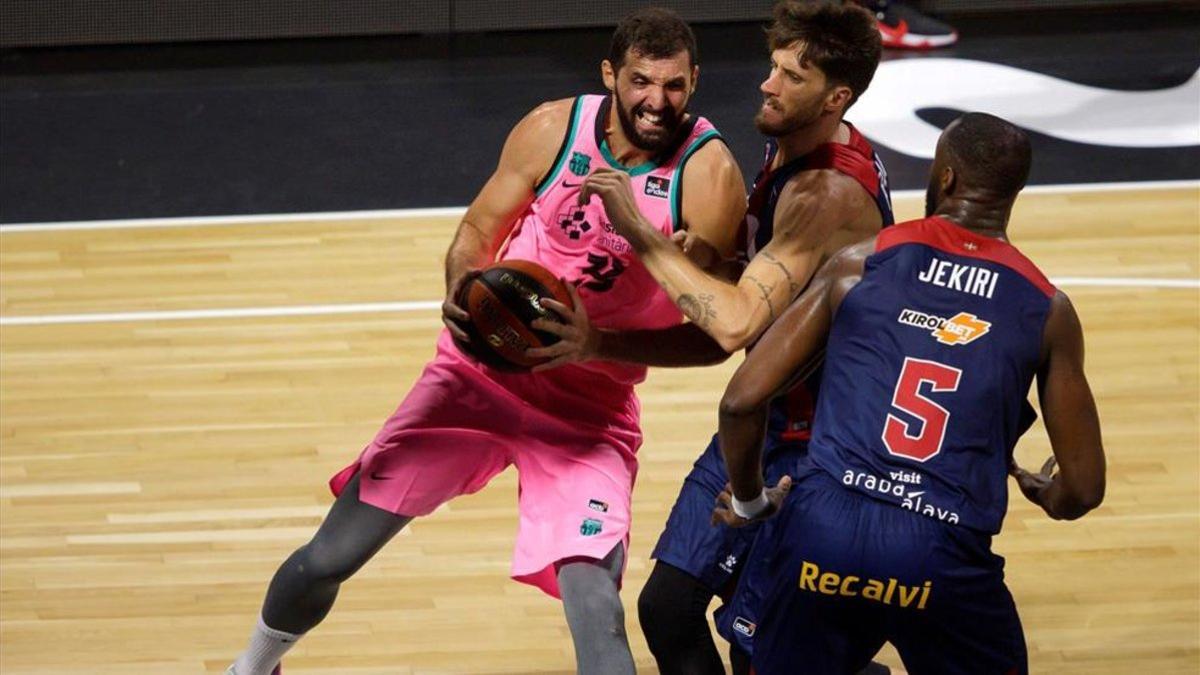 El Barça supero al Baskonia