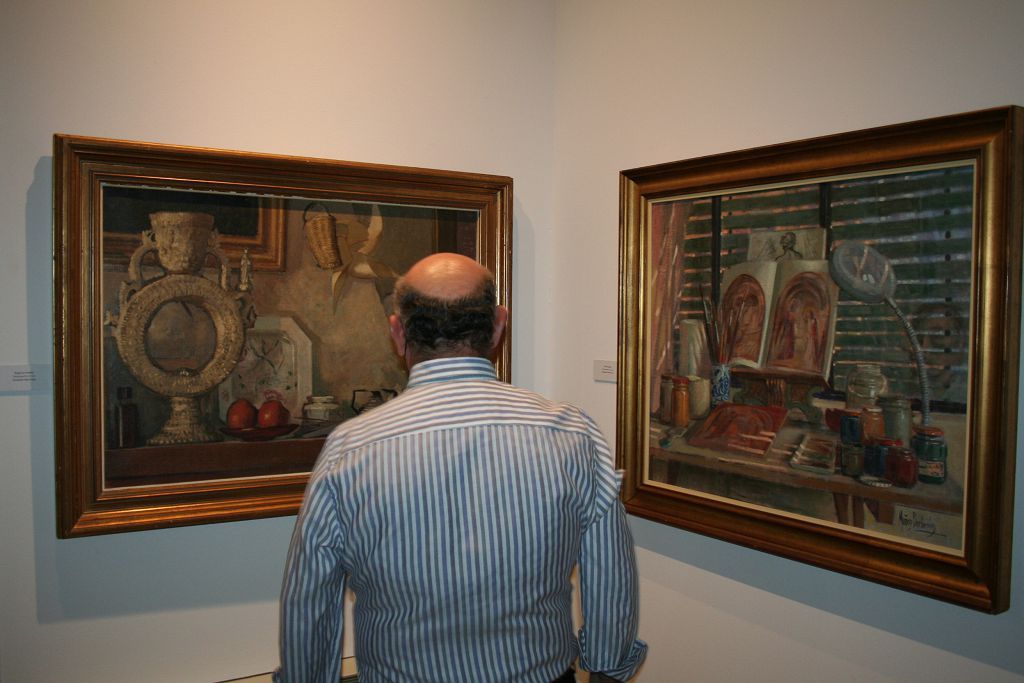 Exposición en Lorca del pintor Manuel Muñoz Barberán