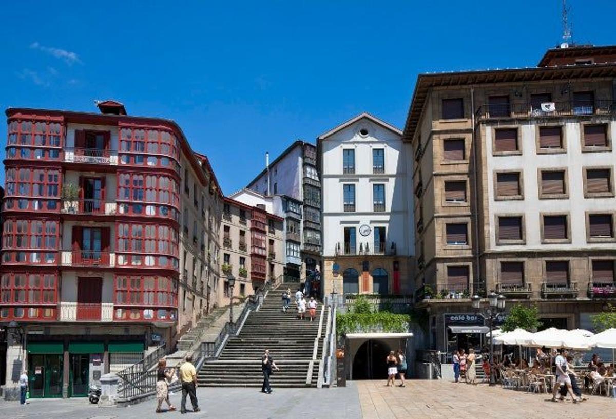 Plaza de Unamuno en Bilbao