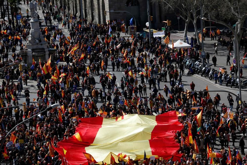 Manifestación de Sociedad Civil Catalana