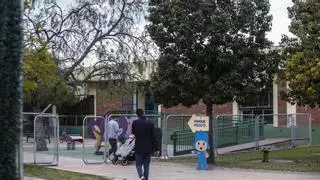 Cierran un aula de la escuela municipal Siete Enanitos de Alicante por hundimiento del suelo