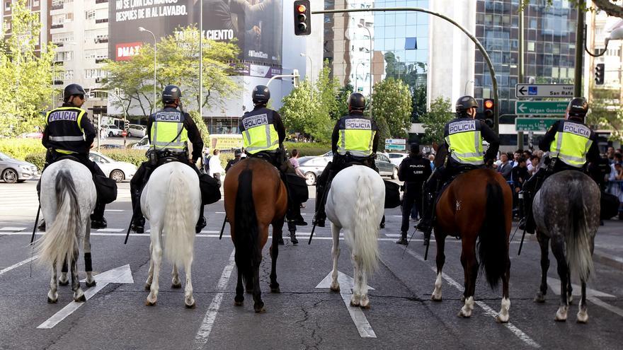 Despliegue &quot;extraordinario&quot; de seguridad en Madrid tras la amenaza yihadista de atentar en los partidos de Champions