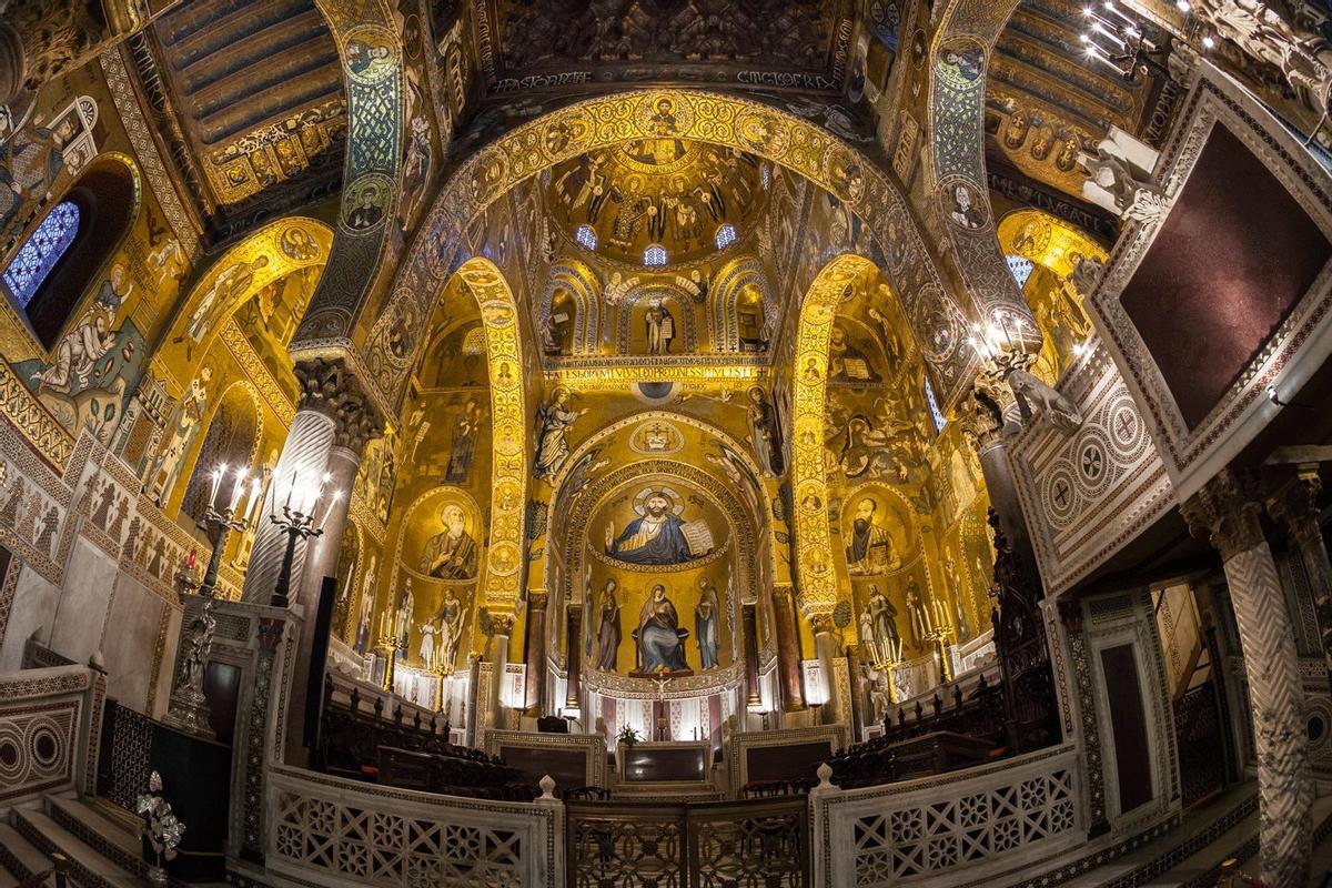 Interior de la capilla Palatina