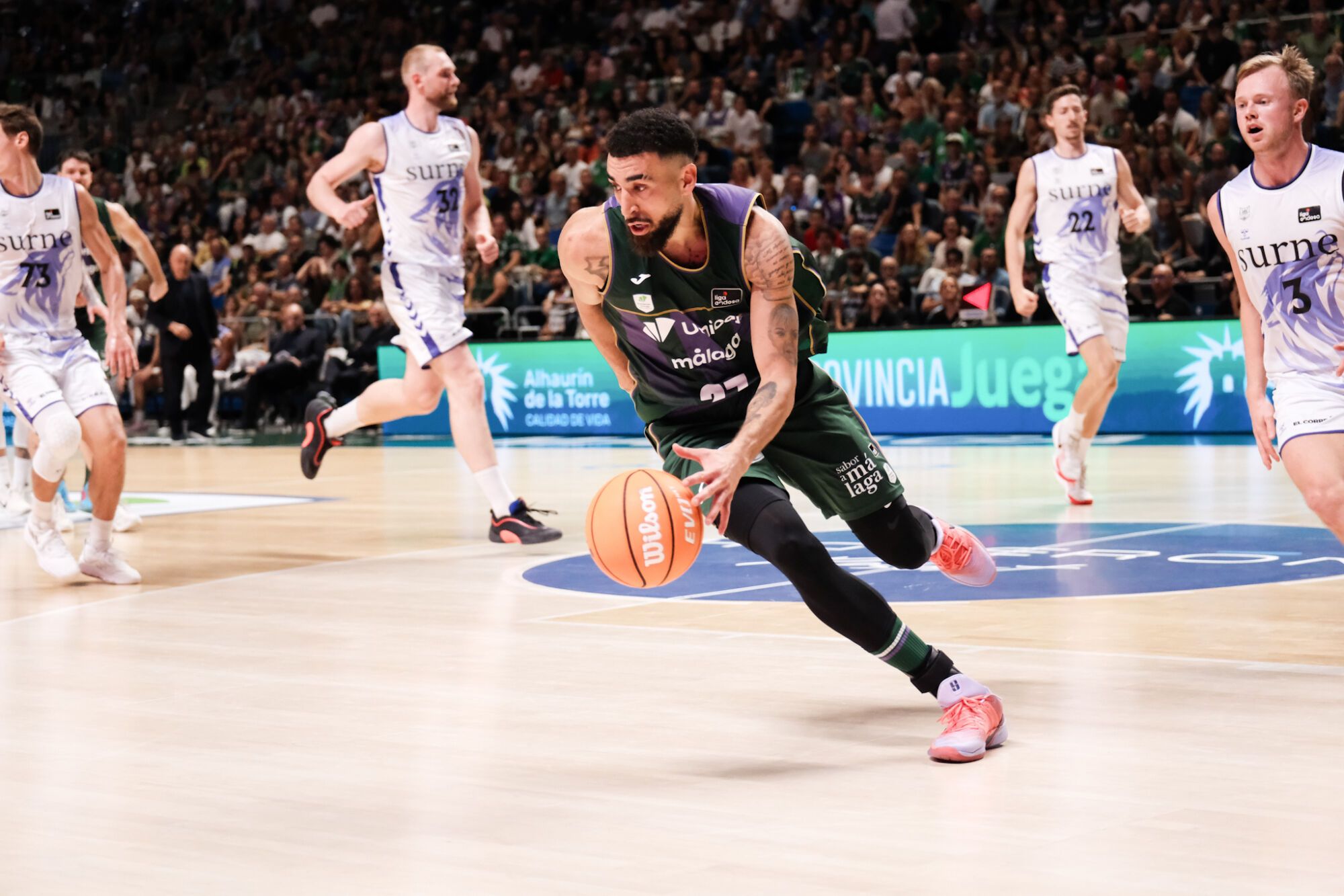 Unicaja - Surne Bilbao Basket, en imágenes