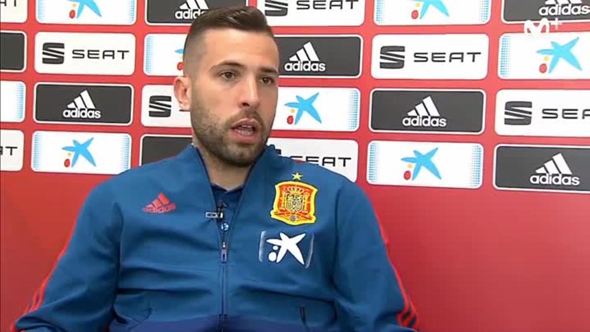 Alba: "Mi relación con Luis Enrique es muy buena"