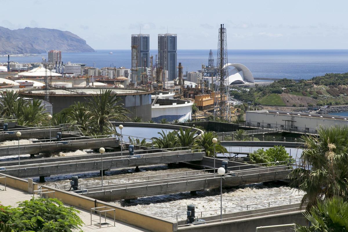Estación depuradora de Santa Cruz de Tenerife