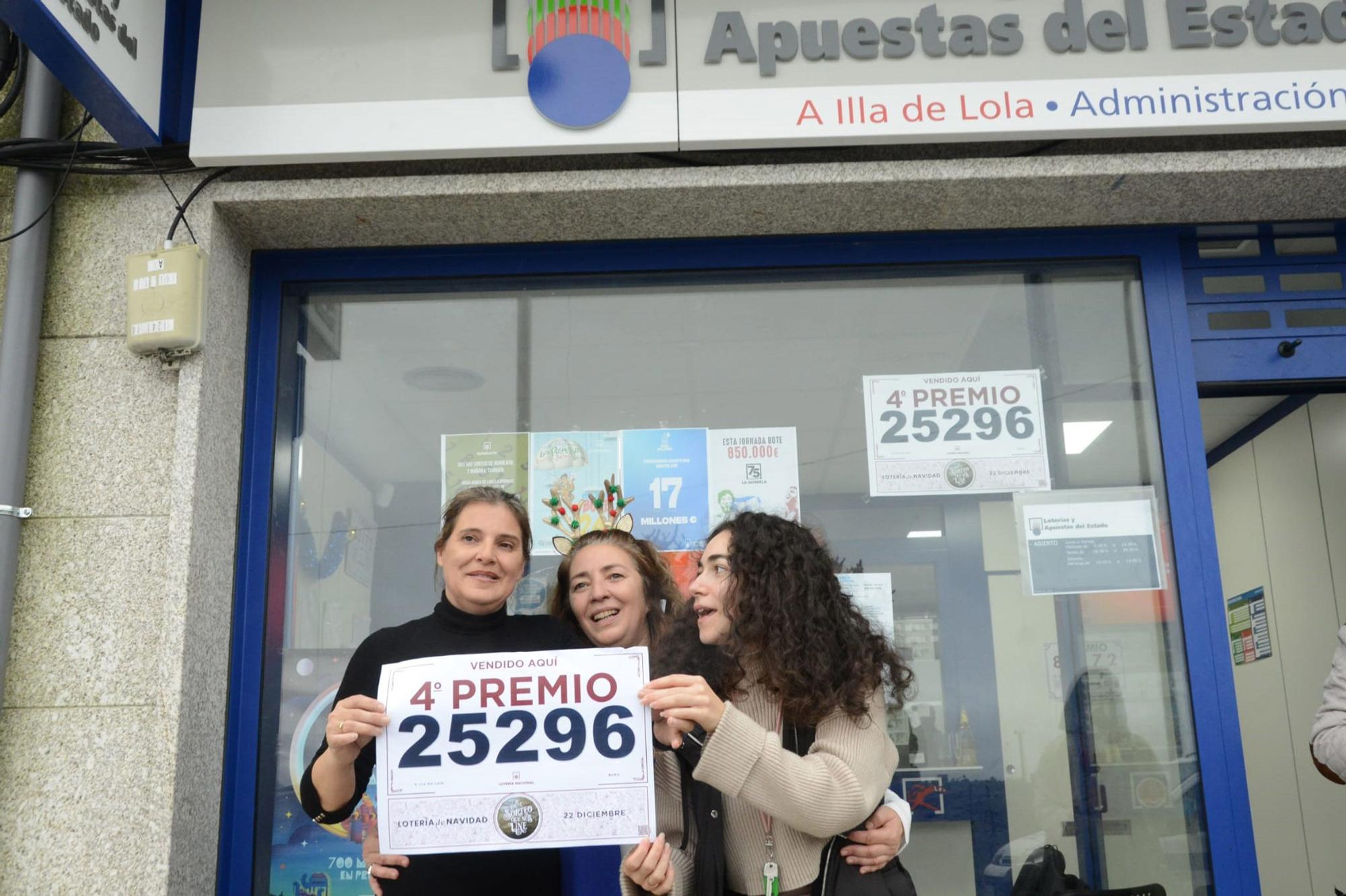 La Lotería de Navidad deja una lluvia millonaria en Bueu