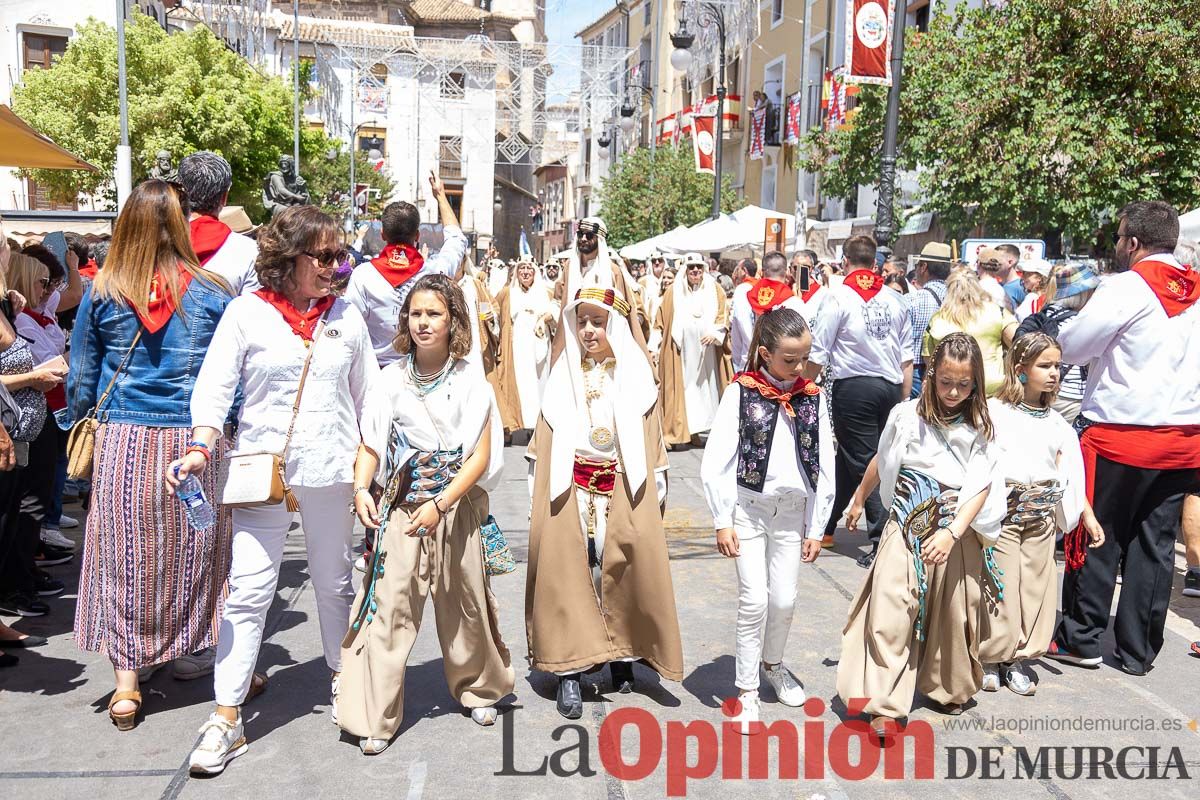 Moros y Cristianos en la mañana del dos de mayo en Caravaca