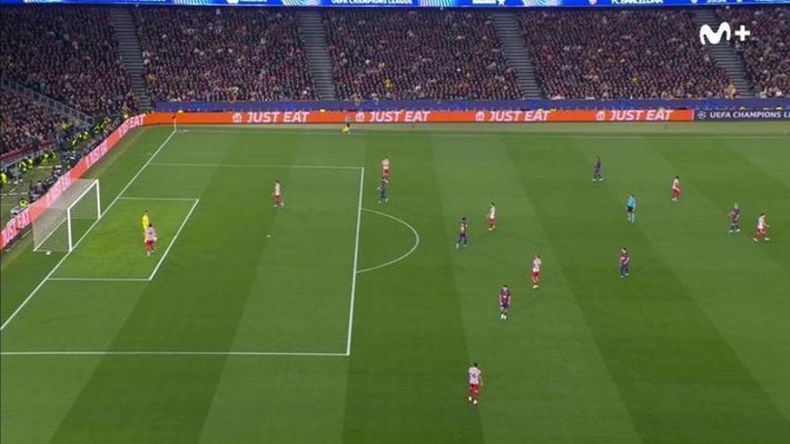 FC Barcelona - Atlético de Madrid | La acción polémica de Pubill