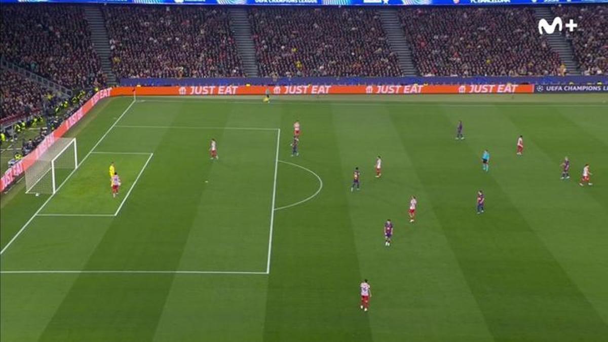 FC Barcelona - Atlético de Madrid | La acción polémica de Pubill