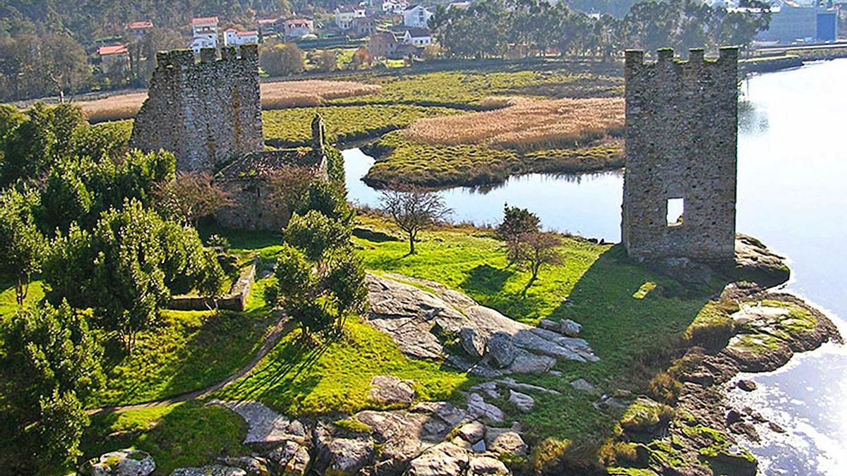 Vista de las Torres del Oeste desde lo alto