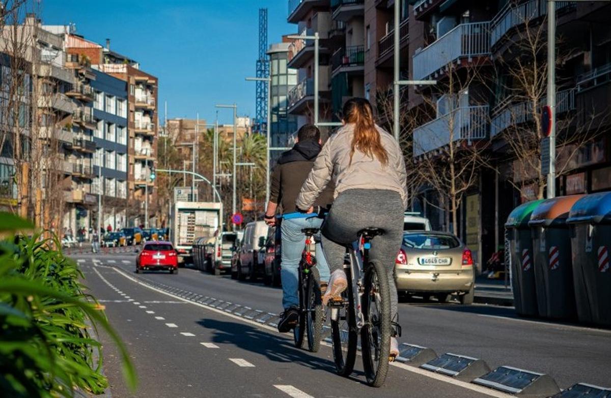 Santa Coloma impulsa un nou tram de carril bici a la Rambla del Fondo