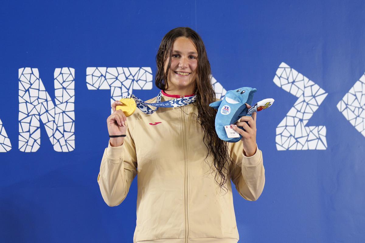 Ainhoa Campabadal, campeona del Mediterráneo.