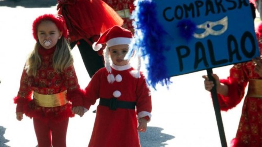 Cabalgata de Papá Noel en Santiago el Mayor