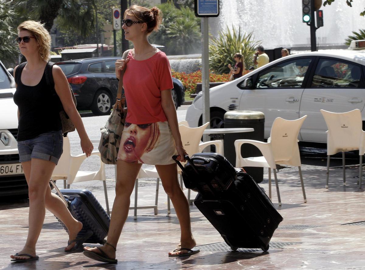 Incremento del turismo en España.
