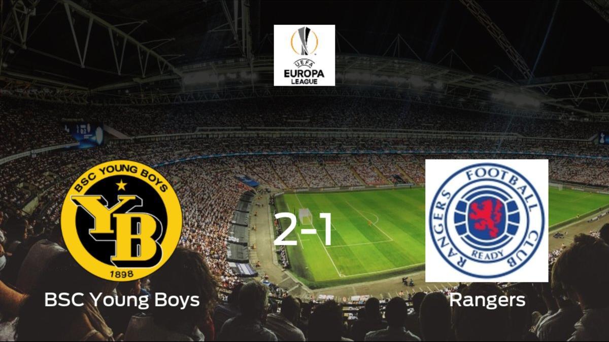 El Young Boys gana 2-1 al Rangers y se lleva los tres puntos