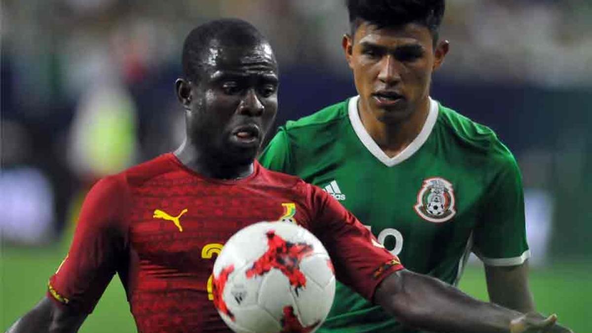 México ganó a Ghana en un amistoso