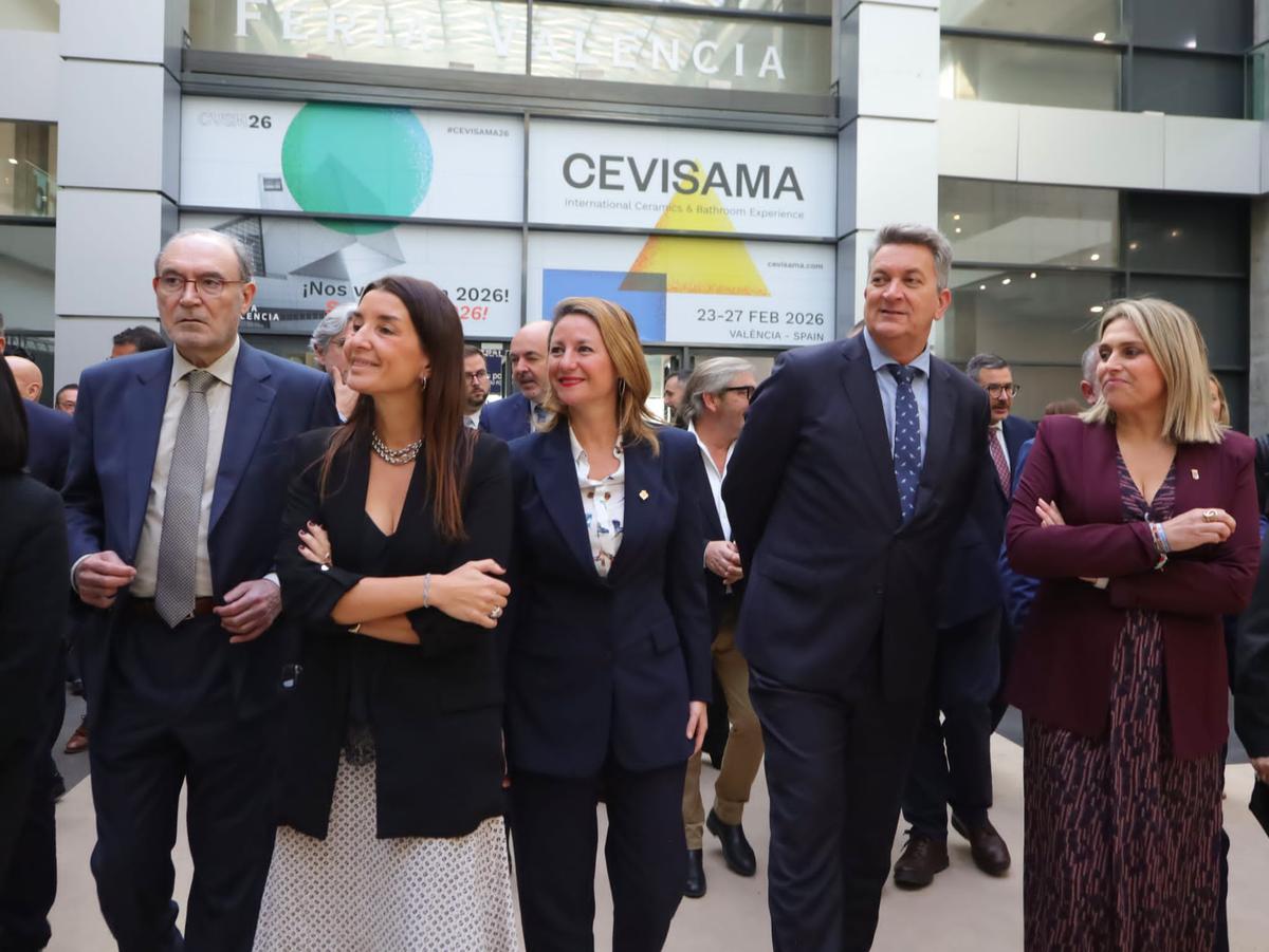Galería de fotos: Las mejores imágenes de la primera jornada de la feria Cevisama en Valencia Galería de fotos: Las mejores imágenes de la primera jornada de la feria Cevisama en Valencia