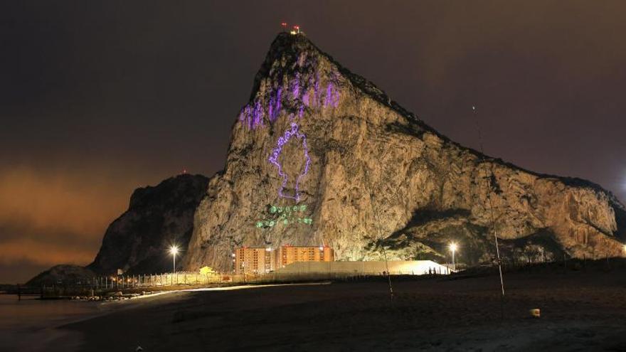 Imagen del Peñón de Gibraltar.