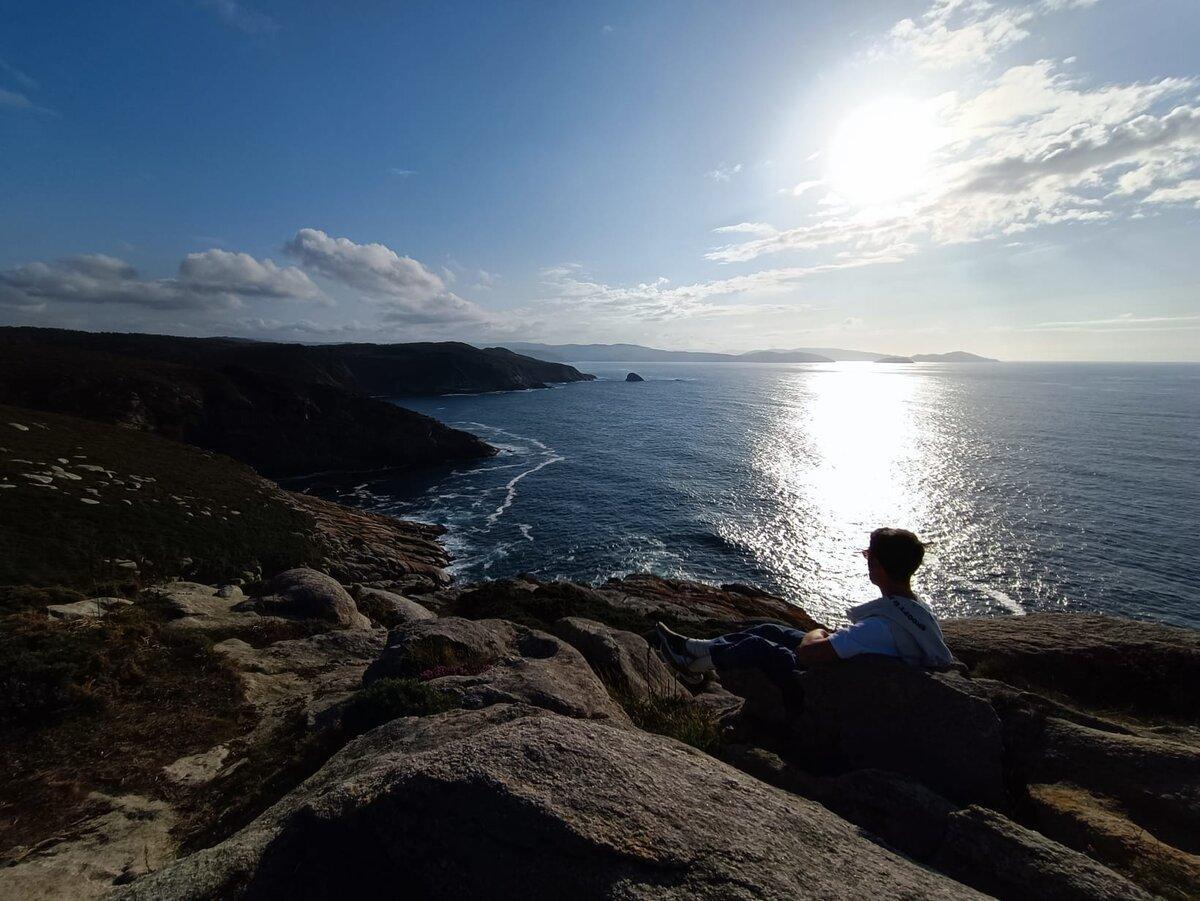 Vistas desde el faro de Punta Roncadoira