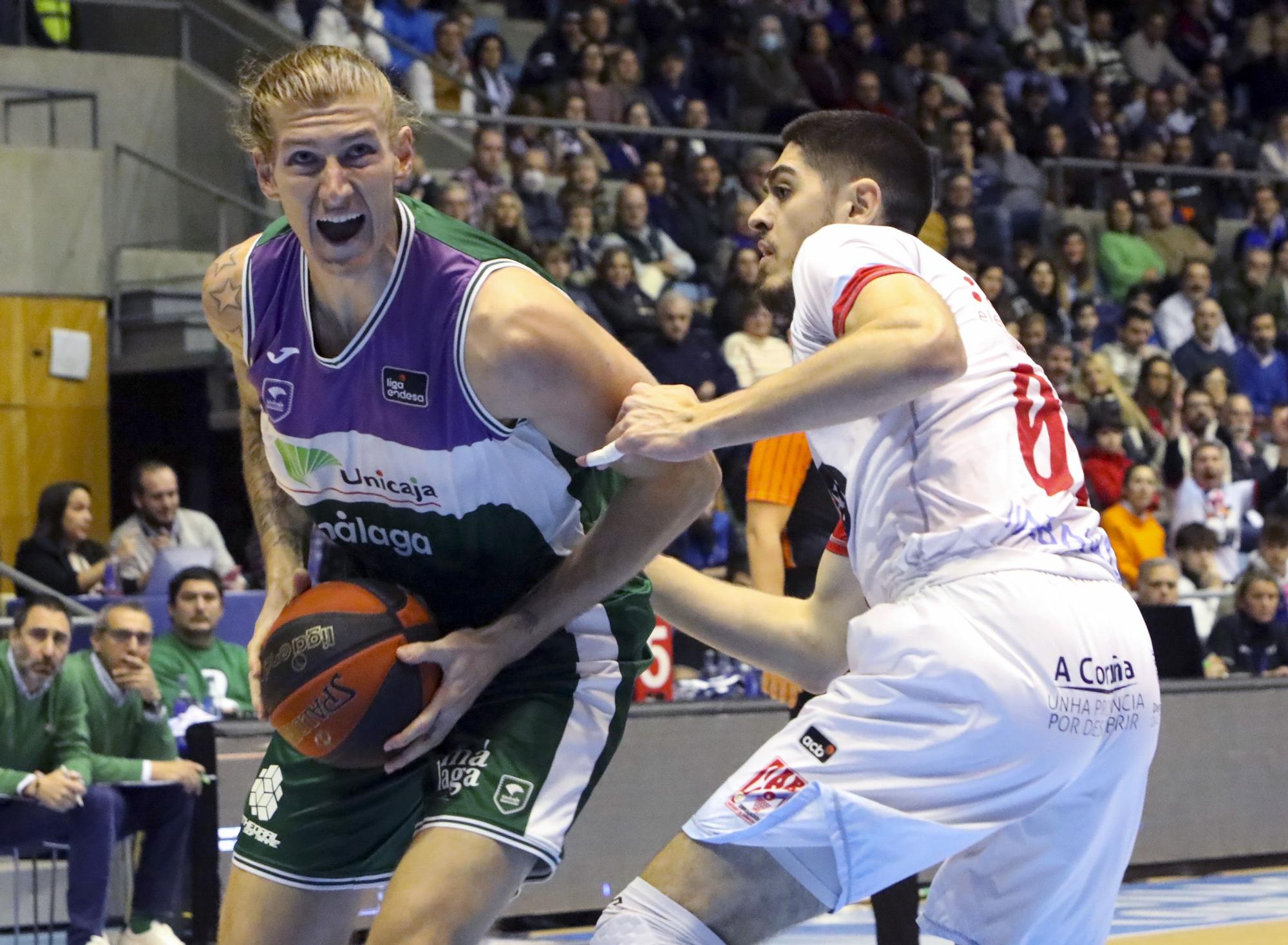 Monbus Obradoiro - Unicaja Málaga