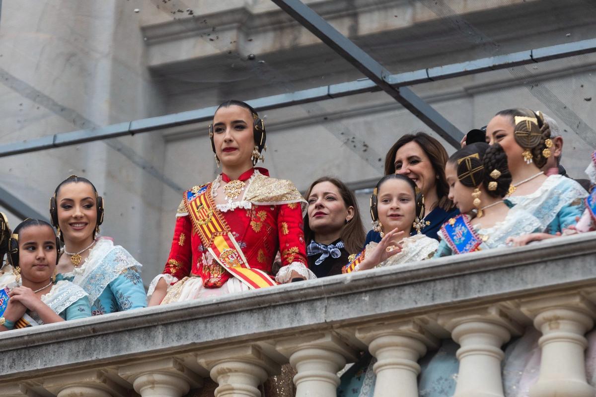 Mascletà del 3 de marzo a cargo de la pirotecnia Alto Palancia