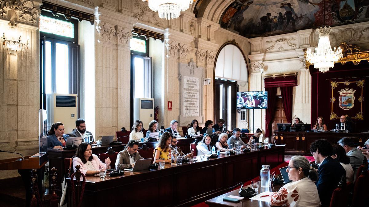 Pleno del Ayuntamiento de Málaga